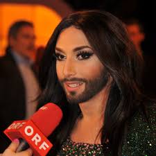Fan of the Edinburgh spoken word scene, Conchita Wurst Fan of the Edinburgh spoken word scene, Conchita Wurst